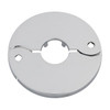 Danco 7/8" OD Heavy Duty Stainless Steel Split Escutcheon In Chrome Package Of 2