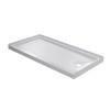 Seasons 60 In. X 30 In. Shower Base, Right Drain, White