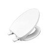 Niagara Elongated Slow-Close Toilet Seat In White