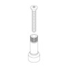 Central Brass Stem Extension With Screw