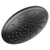 Moen Matte Black One-Function 8" Diameter Spray Head Rainshower