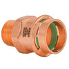 Quickfitting Surepress 3/4" Press X 1/2" Mnpt Copper Male Adapter