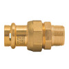 Quickfitting Surepress 1/2" Press X 1/2" Mnpt Brass Male Union Adapter