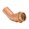 Quickfitting Surepress 1/2" Ftg X 1/2" Press Copper 45° Street Elbow