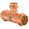 Quickfitting Surepress 3/4" X 3/4" X 1/2" Press Copper Reducing Tee Fitting