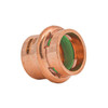 Quickfitting Surepress 1/2" Press Copper Cap Fitting Package Of 10