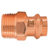 Quickfitting Surepress 1/2" Press X 3/4" Mnpt Copper Male Adapter