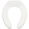 American Standard Commercial Heavy Duty Open Front Elongated Toilet Seat