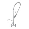 T&S Brass And Bronze Deck Mnt Base 8" Centers 12" Add-On Faucet 6" Wall Bracket