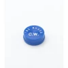 T&S Brass And Bronze Snap-In Index, Medium Blue, Cold Water Cw