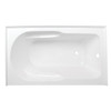 Kingston Brass Aqua Eden Vtap603022r 60" Acrylic Alcove Tub W/Right Hand Drain