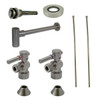 Kingston Brass Cc53308dlvkb30 Plumbing Sink Trim Kit With Bottle Trap And Drain