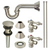Kingston Brass Cc43108vokb30 Plumbing Sink Trim Kit With P-Trap And Drain