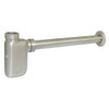 Kingston Brass Dd8408 Bottle-Trap Brass Round Siphon, 1-1/4" O.d. , 18 Gauge
