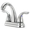 Pfister Pfirst 2-Handle Bath Faucet W/Push Drain, In Polished Chrome