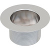 Watco Drain Insert 10-24 Fine Thread Chrome-Plated Brass