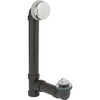 Watco Innovator Lift And Turn Bath Waste Drain Sch 40 Black Abs Chrome Plated