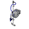 T&S Brass And Bronze Hose Reel Assembly, Open 50' Hose Reel