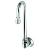 T & S Gooseneck Faucet, 2.2 Gpm, Polished Chrome