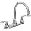 Cleveland Faucet Group Cornerstone 2-Handle High Arc Kitchen Faucet (Chrome)