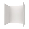 Swan Mtmk72-3662 36 X 62 X 72 Swanstone Metro Subway Tile Glue Up Tub Wall Kit