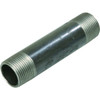 Mueller Streamline Black Malleable Nipple 1/2" X 3"