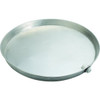 Water Heater Pan With Fittings 26" Aluminum
