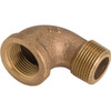 Mueller Streamline Brass Banded 90° Street Elbow, 1/2 X 1/2", No Lead