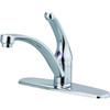 Delta Collins Kitchen Faucet Chrome Single Handle With Spray