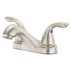 Pfister Pfirst Series Bath Faucet With Push Drain, 2 Handle, Brushed Nickel