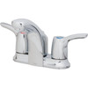 Cleveland Faucet Group Baystone Lavatory Faucet Chrome Two Handle With Pop-Up