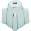 Replacement For Central Brass Hot Shower Handle Chrome Finish 2-3/8" Height