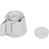 Replacement For Gerber Faucet Handle Kit, Hot And Cold Index Buttons, Chrome
