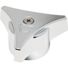 Replacement For Union Brass Cold Shower Handle Chrome Finish 1-1/4" Height