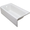 Swan Veritek Fiberglass Bathtub Left-Hand Drain