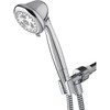 Waterpik Showerhead W/Massage, 1.8 Gpm, 60" Hose And Bracket, 6 Settings, Chrm