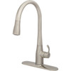 Kohler Simplice Pull-Down Kitchen Sink Faucet, 1.5 Gpm, Stainless, 1 Handle