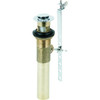 Economy Cast Brass Lavatory Drain Pop-Up