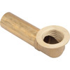 Tub Drain Shoe Fine Thread Brass