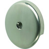 Bathtub Overflow Plate 1 Hole Brushed Nickel Finish