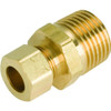 Brass Reducing Union 1/2 In. Mip X 3/8 In. Package Of 5