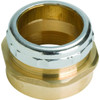Brass Tubular Rough Brass Trap Adapter 1-1/4" Female