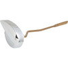 Replacement For Toto Toilet Tank Lever #thu0068-Cp, Chrome Handle, 9-1/2" Arm