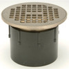 Zurn Fd2210-Ab2 - 2" Abs Adjustable Floor Drain With Nickel Top