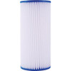 Watts 20" Full Flow Pleated Water Filter Cartridge, 5 Micron, Package Of 4
