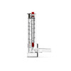 Blue-White  Ind 2" PVC Vertical Flowmeter