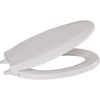 Centoco Extra Heavy Duty Plastic Toilet Seat, Elongated Closed Front With Lid