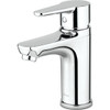 Pfister Pfirst Modern Single Handle Bathroom Faucet Chrome, Push & Seal Drain