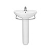American Standard 24" Ravenna Pedestal Sink Combination 4" Faucet Holes White