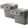 Elkay Cooler, Wall Mount, Bi-Level, Ada, Nonfiltered, Nonrefrigerated, Lt Gray